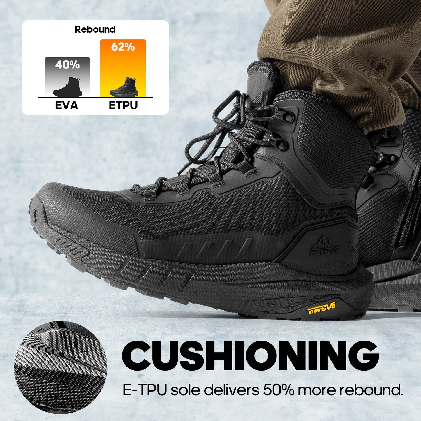 Men's Boots - Lightweight Design