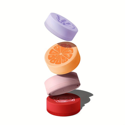 Car Solid Perfume Air Freshener 2-Pack – Long-Lasting Solid Fragrance for Car, Home, Office & Bedroom, Available in Cherry, Lavender, Lime, Rose & Sweet Orange Scents
