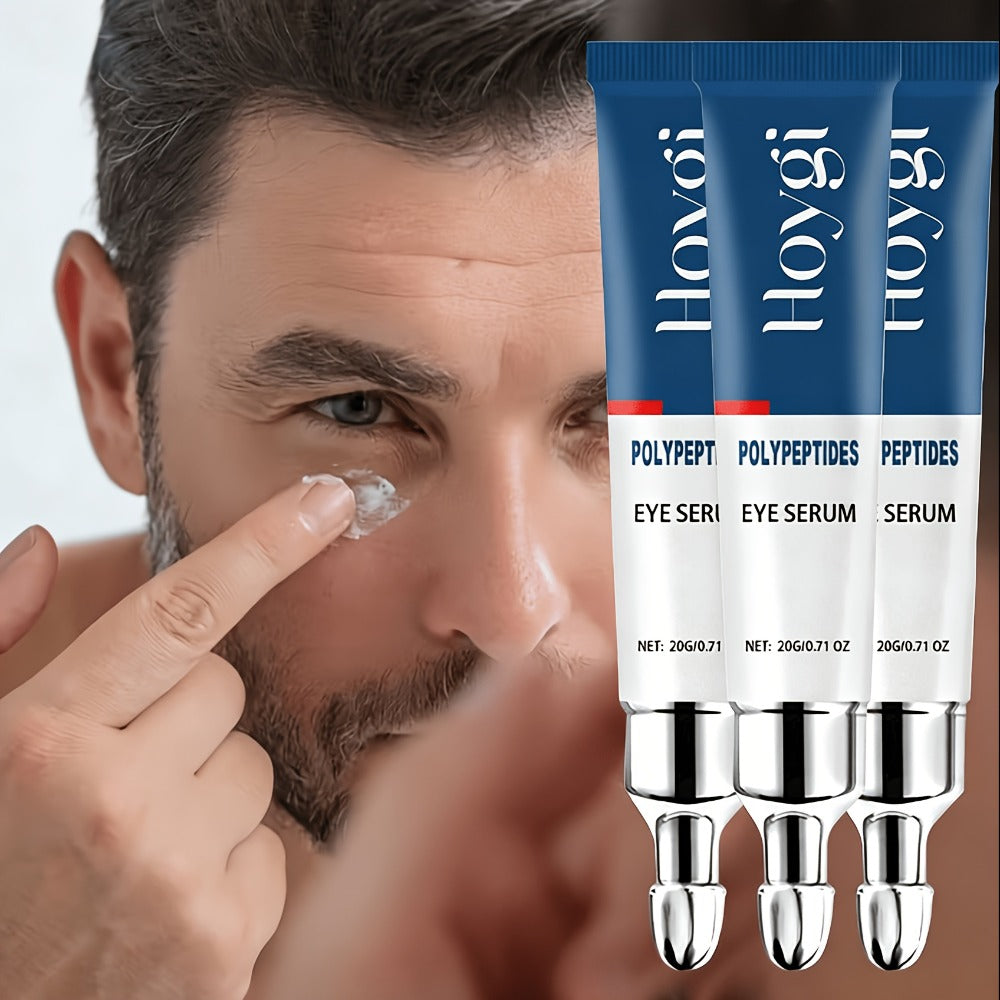 Eye Cream 3-Pack with Caffeine – Instant Firming & Brightening Eye Gel for Dark Circles Puffiness & Under Eye Bags, Intensely Moisturizing Under Eye Treatment for All Skin Types Women & Men