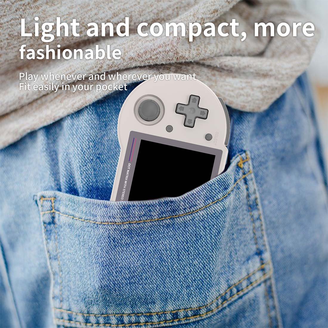 Anbernic RG353PS Handheld Game Console Linux RK3566 3.5-Inch 4:3 IPS HDMI Retro Emulator 3500mAh Plug and Play Wi-Fi Bluetooth