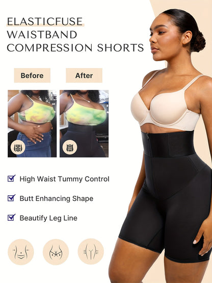 Women's Shapewear Shorts - High-Waist Style 372837
