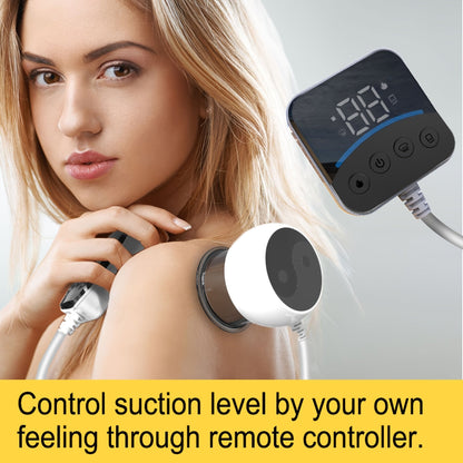 Electric Cupping Massage Device with Remote Control – Neck Back Waist Shoulder Massager, 3 Modes, Hot Compress Therapy, Deep Tissue Relief