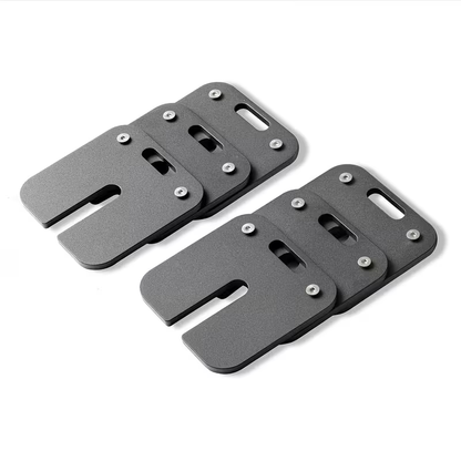 Quick-Lock Adjustable Dumbbell Set 10–80LB – 5LB Increments Square Weight Plates for Home Gym Fitness, Compatible Longer Screws & Add-On Plates Available