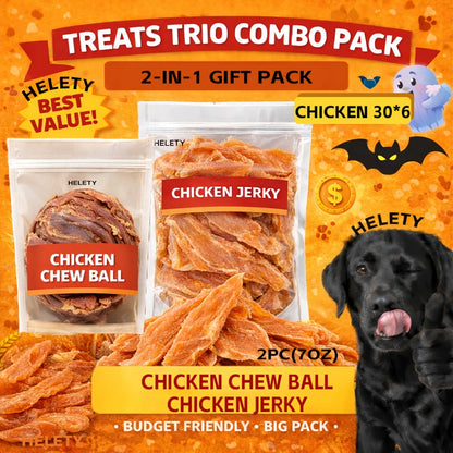Chicken Jerky Dog Treats – Dried Chicken for Dogs, High Protein Easy to Digest, Long Lasting Training Reward Snacks for Puppies Small Medium Large Breeds, Natural Healthy Dog Chews