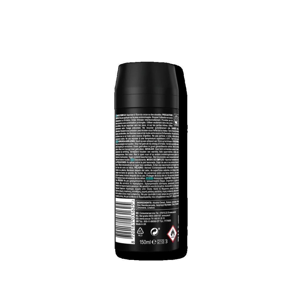 Men's Body Spray 6-Pack 150ml - Fresh Masculine Scent, Long-Lasting Fragrance | Apollo Scent | Deodorizing Body Mist for Men | Bulk Value Set