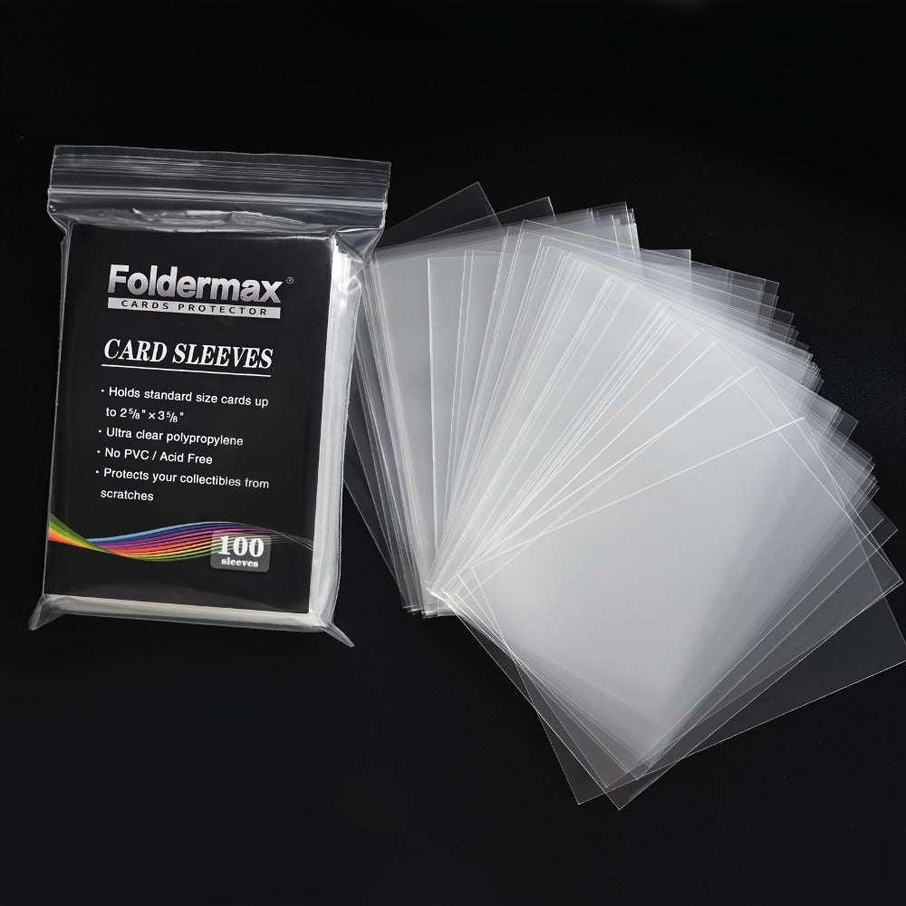 Penny Sleeves for Trading Cards 200/500/1000/2000 Pack – Premium Soft Card Sleeves for Baseball, TCG, Game Cards | Kids & Collectors Gift
