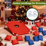 Upgraded red color box + 12 bean bags + 1 storage bag