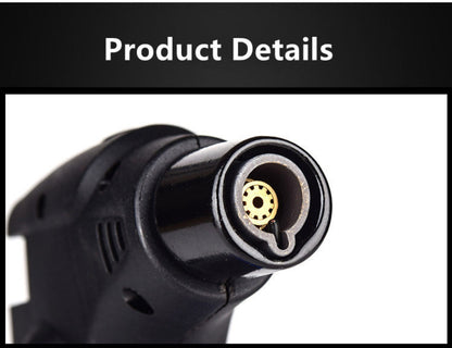 Butane Torch Lighter 6pcs Big Jet Flame Refillable & Adjustable Mini Blow Torch - Gift Box Set for Camping, Grill, BBQ, Culinary, Soldering & Welding | Butane Not Included