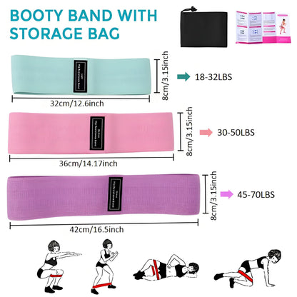 Yoga Fitness Set 11-Piece – Elastic & Resistance Bands, Yoga Ball, Stretching Band & Pilates Abdominal Hip Training Kit for Women Home Workout