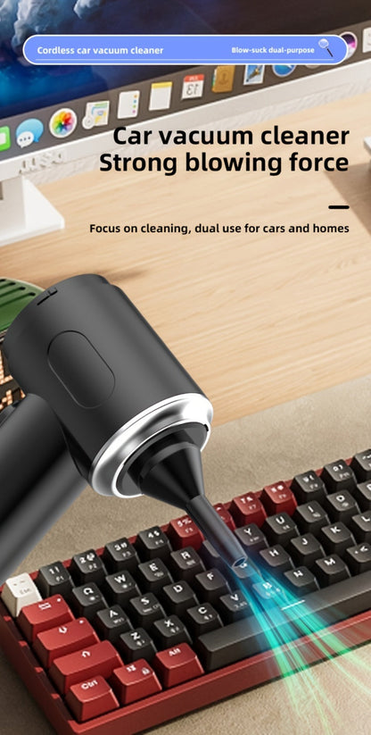 Cyclone Handheld Vacuum Cleaner Cordless Rechargeable with Strong Suction - Lightweight Portable for Home, Office, Car & Pet Hair, Allergy-Friendly Quick Cleanup Dust Buster, Easy to Use & Carry