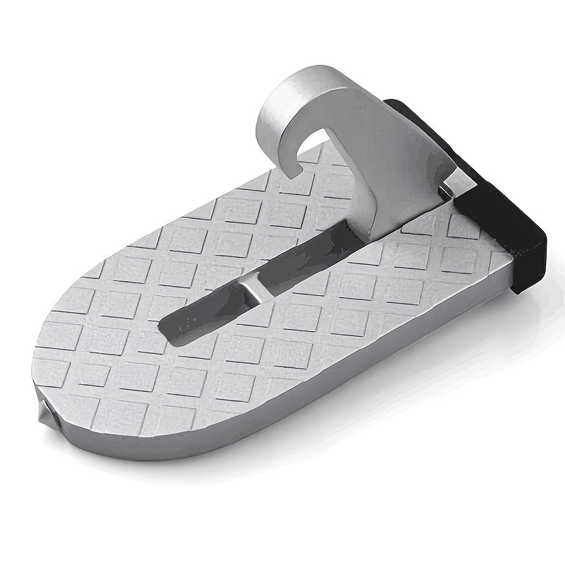 Car Door Step Hook, Heavy-Duty Roof Access Pedal for Suv/Truck/for Jeep, Anti-Slip Aluminum Step Ladder with Glass Breaker, Easy Rooftop Access for Camping, Cargo & Cleaning