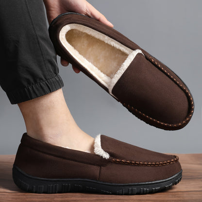 Men's Dress Shoes & Oxfords - Non-Slip Sole & Warm Lining