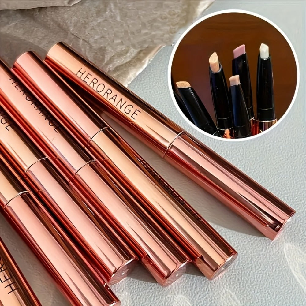 Shimmer Eyeshadow Stick Set 6 Pcs for Women – Pearl Sparkling Waterproof Long-Lasting Eye Makeup Pens with Squalane, Easy Blendable No-Brush Eyeshadow Kit, Gift for Her