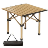 Yellow Folding Table