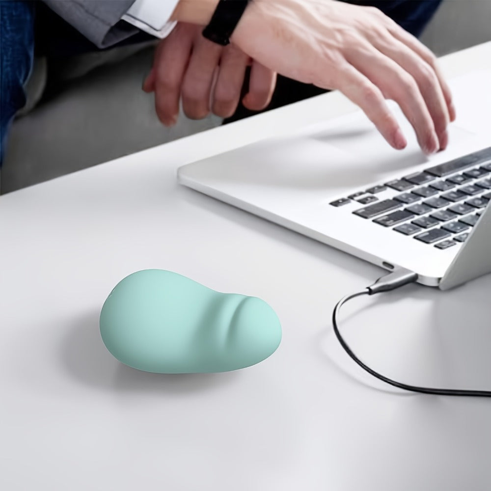 Electric Hand Massager with Vibrating Ball, Multi-Functional Squeeze Therapy Device for Finger Massage, Hand Exercises, Stress Relief & Rehabilitation – Ultra-Soft Personal Massager