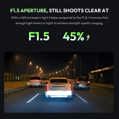 Botslab G300H Pro 3K Dash Cam 140° Wide Angle Built-in WiFi GPS Night Vision Motion Detection Parking Mode WDR Loop Recording Smart Alerts, Optional Hardwire Kit & 32G SD Card