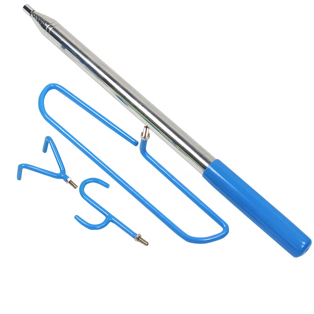 Disc Golf Retriever Telescopic Rod 16FT – Stainless Steel Extendable Pickup Tool for Flying Disc Frisbee Golf Accessories, Portable Disc Retriever for Outdoor Sports & Disc Golf Course