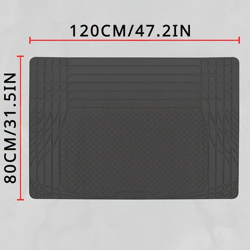 One Car Cargo Mat And Trunk Mat - a Universal Accessory, Ideal for All-Weather Use in SUV Rear Cargo Areas - SUV Trunk Mat And Cargo Mat