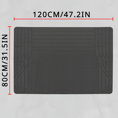 One Car Cargo Mat And Trunk Mat - a Universal Accessory, Ideal for All-Weather Use in SUV Rear Cargo Areas - SUV Trunk Mat And Cargo Mat