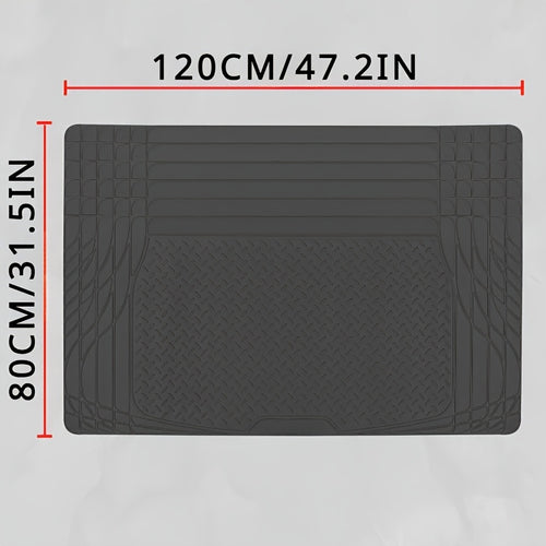 One Car Cargo Mat And Trunk Mat - a Universal Accessory, Ideal for All-Weather Use in SUV Rear Cargo Areas - SUV Trunk Mat And Cargo Mat