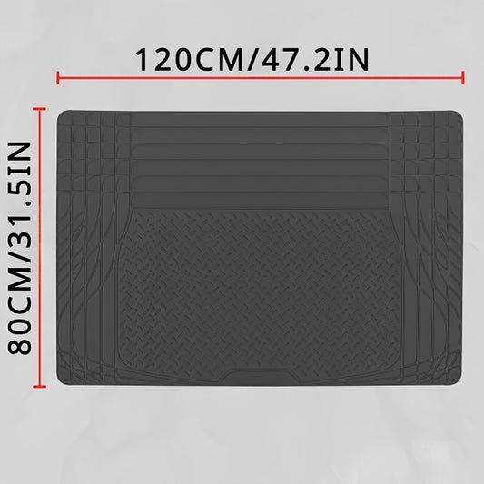 One Car Cargo Mat And Trunk Mat - a Universal Accessory, Ideal for All-Weather Use in SUV Rear Cargo Areas - SUV Trunk Mat And Cargo Mat