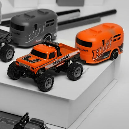 RC Off-Road Car with Alloy Body & Shock-Absorbing Chassis – Remote Control Car for Boys Indoor Outdoor Racing Metal Frame – Christmas Birthday Gift for Kids Teens