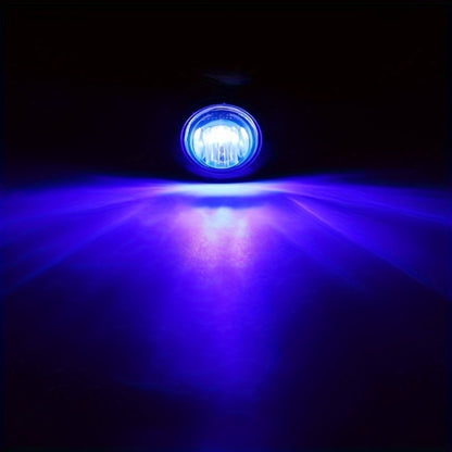 12V LED Marker Lights 12 Pack - Universal DC 12V Side Marker Clearance Lights for Caravan RV Truck ATV Boat Trailer, Amber Red White Blue Available
