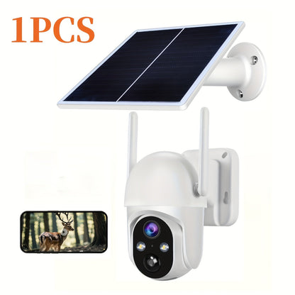4G Cellular Game Camera Solar Powered - 2K Live View, 0.02s Motion Trigger, Night Vision, No WiFi Needed for Hunting & Wildlife