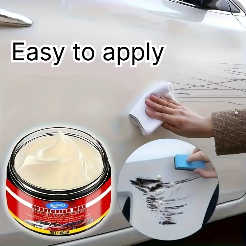 Car Scratch Removal Nano Bright Polish (3.38oz) Suitable for a Variety of Car Paint Surface Recovery Scratch Repair Wax (not Send Sponge)