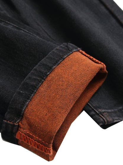 Men's Skinny Jeans - Classic Wash Distressed Modern 148453