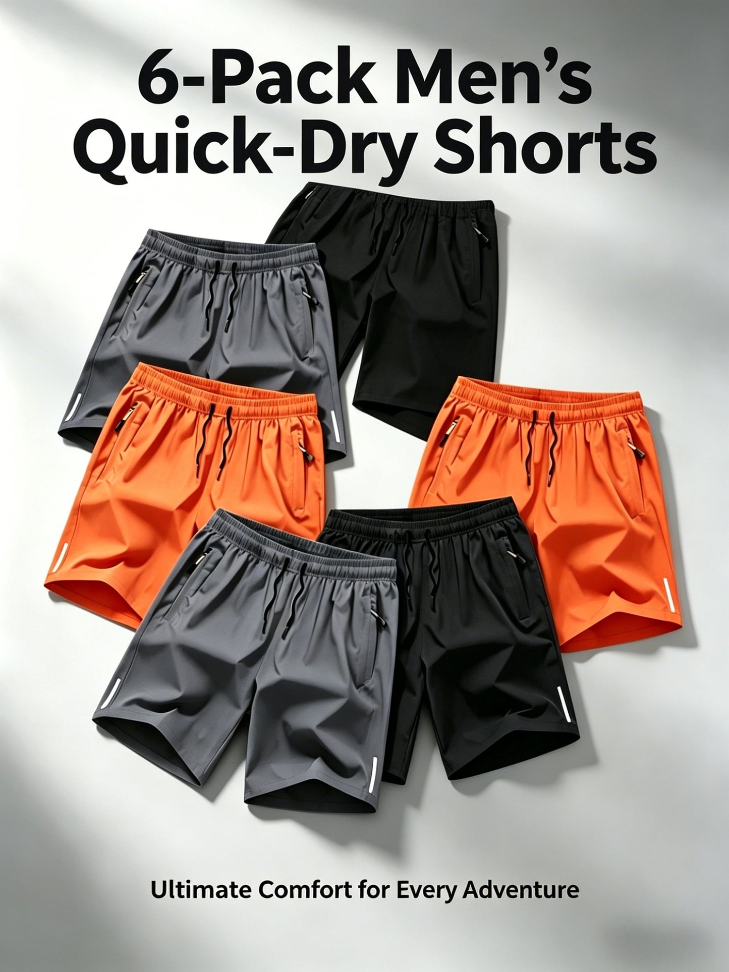 Men's Casual Shorts - Stretch Comfort 523685