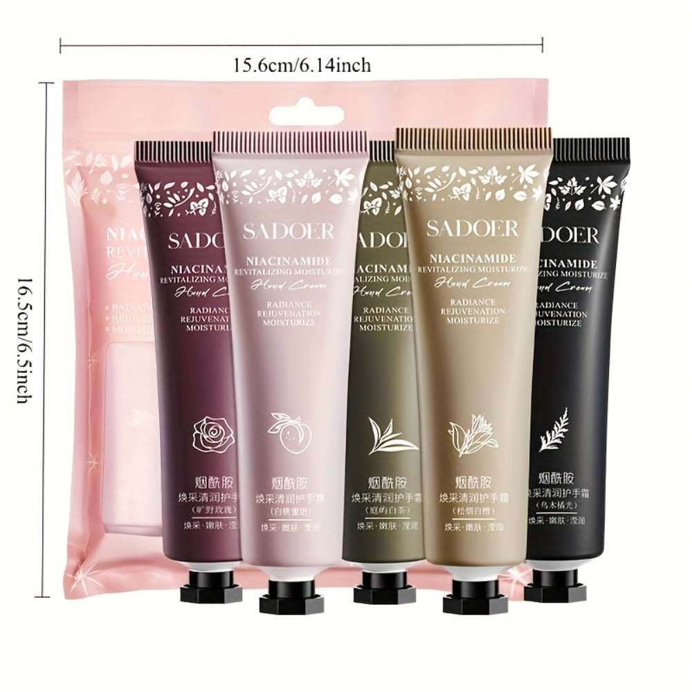 Travel Size Hand Cream Set 10 20 30pcs Scented Moisturizing Lotion — Deep Hydration for Dry Cracked Hands & Body, Nourishing Portable Mini Hand Lotion Gift Set for Women Men Fall Winter Holiday