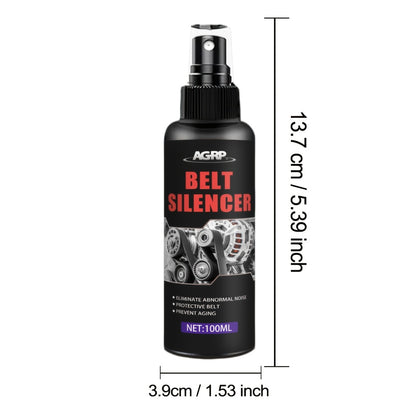 Engine Belt Conditioner 100ml - Noise Reduction, Wear Resistance & Elasticity Restorer, Anti-Aging Durable Coating for Drive Belts, Serpentine & Transmission Belts
