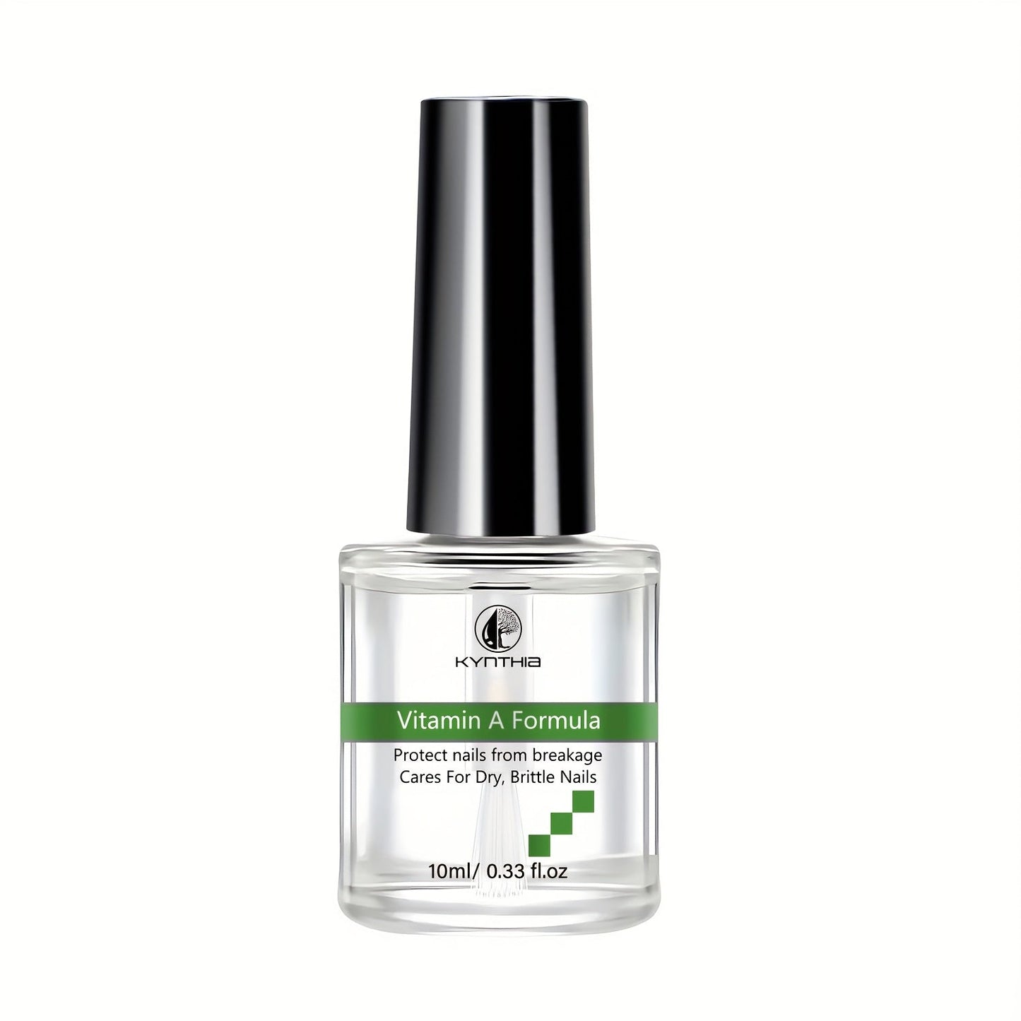 Vitamin A Nail Repair Oil 10ml - Nail Strengthener & Hardener Treatment for Brittle Dry Peeling Chipping Nails - Anti-Breakage Nail Care Solution for Stronger Healthier Nails Women Daily Use
