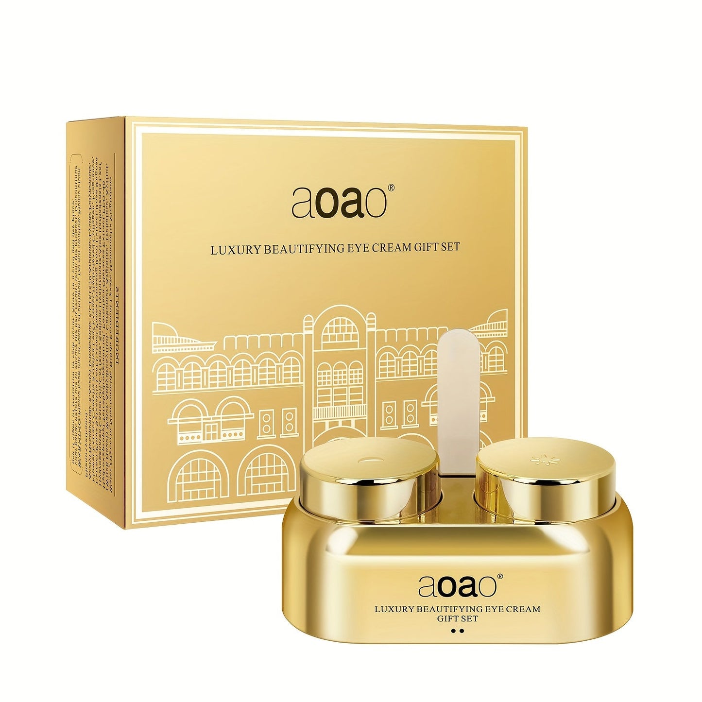 Caffeine Eye Cream Day & Night Set with Peptide, Hyaluronic Acid & Niacinamide – Firms, Brightens & Reduces Dark Circles, Puffiness & Fine Lines | Anti-Aging Eye Essence for Women & Men, All Skin Types