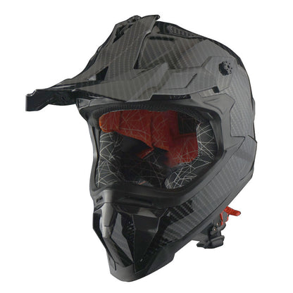 Adult Motorcycle Helmet ATV Dirt Bike Helmet Track Style