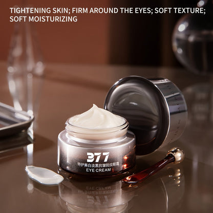 Niacinamide Eye Cream for Dark Circles & Puffiness — MERCILEN Brightening Formula with Collagen & Plant Squalane, Firming Hydrating Under Eye Cream, 25g, All Skin Types Men & Women