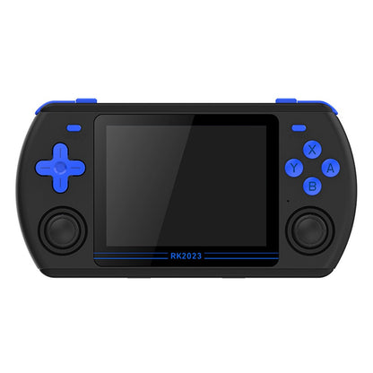 Retro Handheld Game Console Powkiddy RK2023 3.5 Inch IPS RK3566 Quad-Core 8-Hour Battery Dual TF Card HDMI Output Linux Emulator Portable Gaming Device