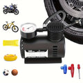 Automatic Electric Pneumatic, 300PSI 12V Mini Compressor Air Pump Electric Tire Air Inflator Pump Mini Air Compressor, Without Battery