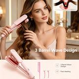 Upgraded Version - Pink - 2 Clips + 1 Comb