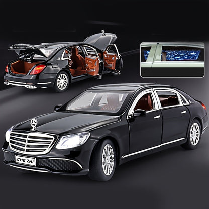Mercedes-Benz E300 Diecast Car Model 1:24 Scale Zinc Alloy Static Replica | Openable Doors, Highly Detailed Collectible | Desktop Decor Gift for Men Adults