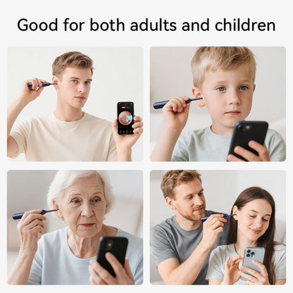 Upgraded 1080P Ear Wax Removal Tool with Camera & Storage Case – LED Light, iOS & Android Compatible, Complete Ear Cleaning Kit, Holiday & Birthday Gift for Whole Family