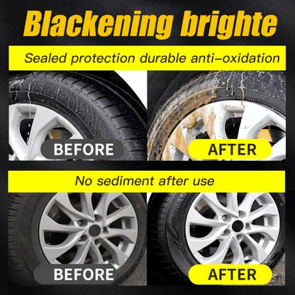 Car Plastic Restorer & Black Interior Trim Polish - Scratch Repair Paste, Anti-Aging Refurbishment Wax for Dashboard, Bumper, Tire Shine & Leather Seat Care, Works on All Car Interiors & Exteriors (30g + Sponge)