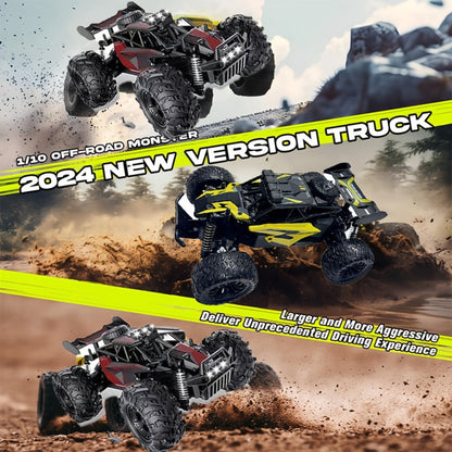 High Speed RC Off-Road Car 50km/h Remote Control Truck All Terrain Tires ABS Body 2.4G Drift Racing Toy Boys Girls Birthday Halloween Gift