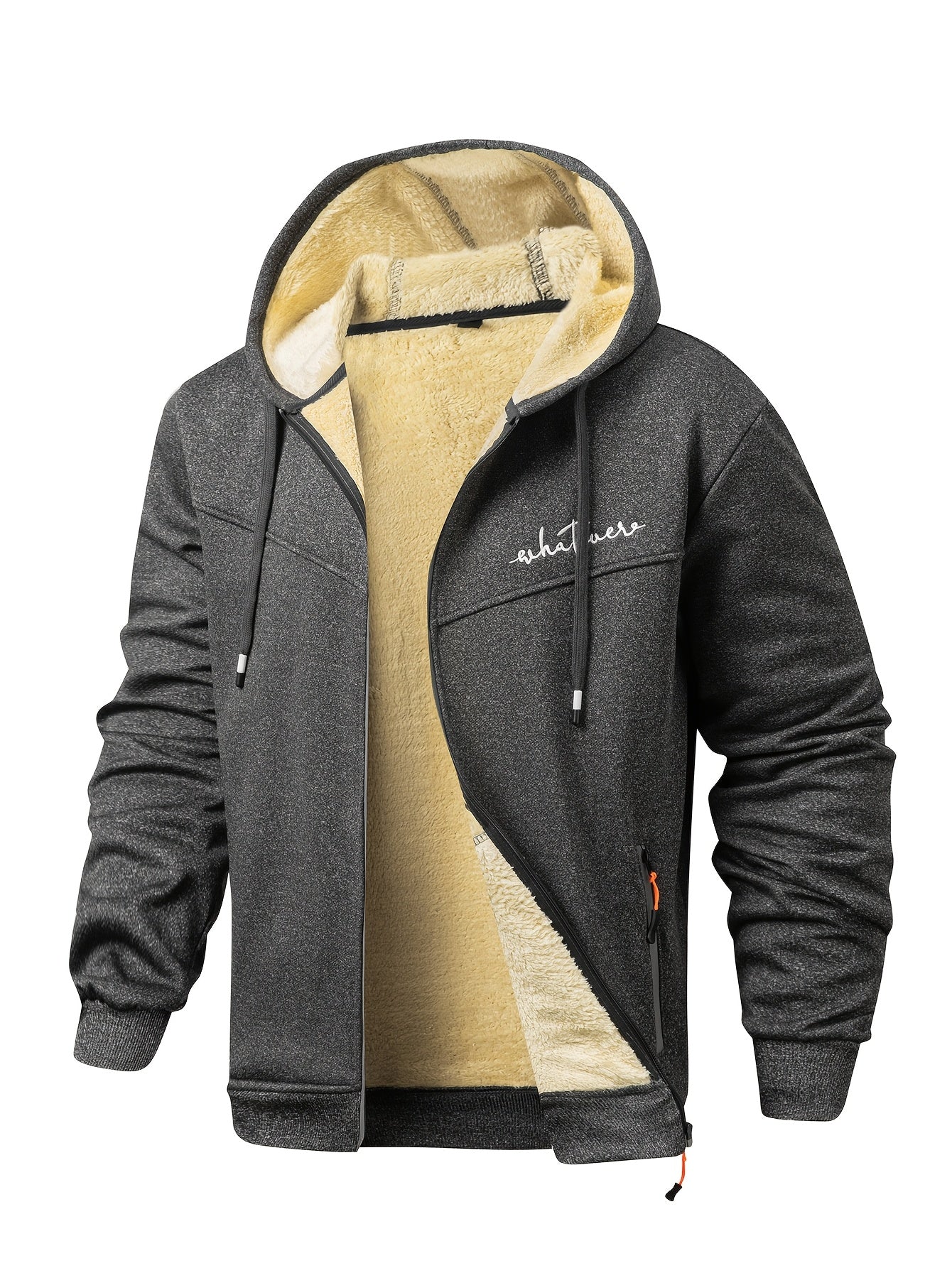 Men's Matching Outfit Set - Zip-Up Style Style 86641125