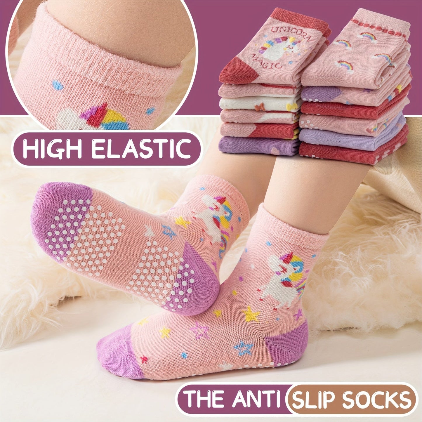 Kids' Colorblock Baby & Kids Socks - 12-Pair Pack