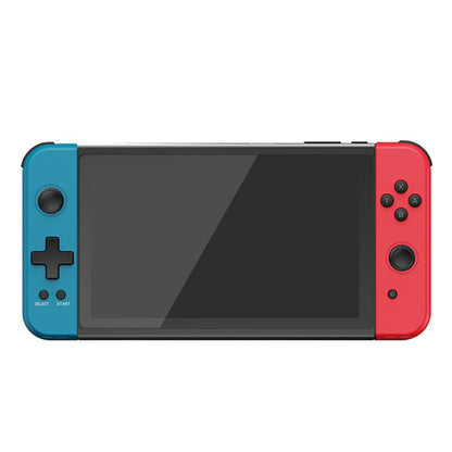 Powkiddy X70 Handheld Game Console – 7" IPS Large Screen 1024×600 HDMI Output Dual Player 3500mAh 20+ Emulators Retro Gaming System
