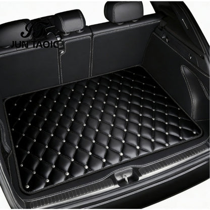 Car Trunk Mat Cargo Liner – Waterproof Non-Slip Trunk Floor Mat with Pattern Designs to Protect Vehicle Interior from Dirt, Spills & Scratches | Multiple Styles