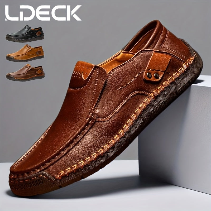 Men's Loafers & Flats - Breathable Mesh Slip-On for Outdoor & Travel 153701