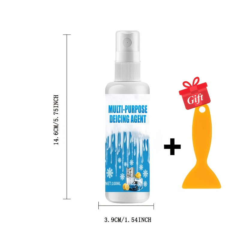 Refrigerator And Freezer De Icing Agent - Fast Ice Melting And Anti Freezing Solution | Suitable for Household And RV Refrigeration Equipment